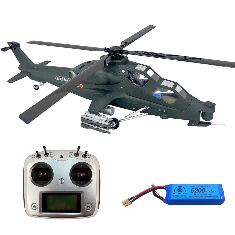 Roban 470 Z-10 RTF Scale RC Helikopter - kumanda dahil uçuşa hazır set