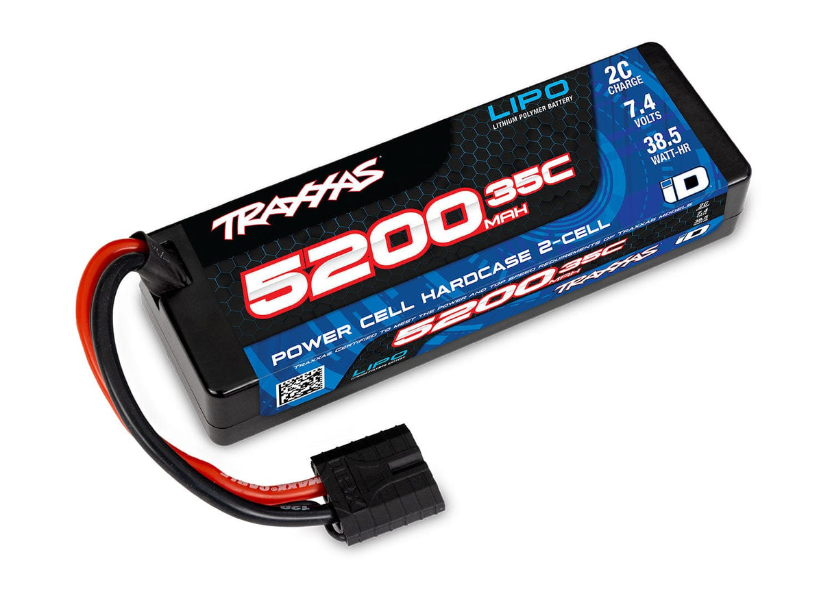 Traxxas 5200mAh 7.4 Volt 2-Cell Hard Case LiPo