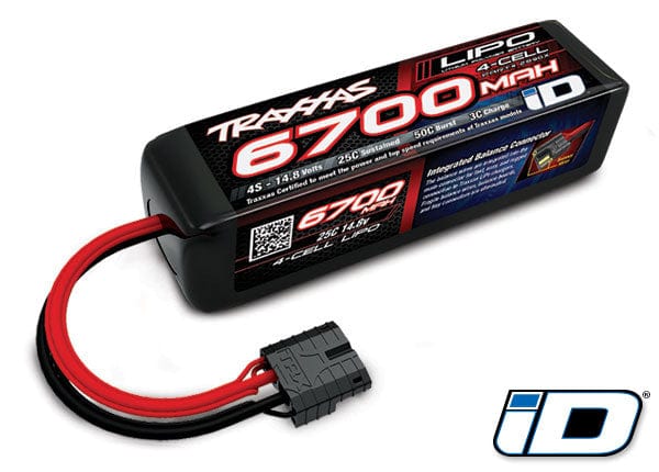 Traxxas 4S 6700mAh LiPo - EZ-Peak Plus Şarj Aleti Başlangıç Paketi
