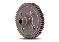 Spur gear, steel, 54-tooth (0.8 metric pitch, compatible with 32-pitch) (for center differential)