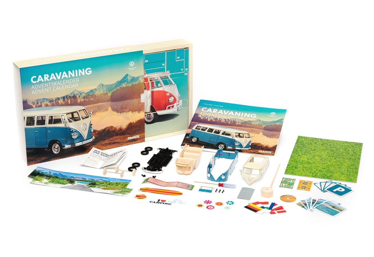 1/24 Volkswagen T1 Caravaning Diaroma Adventskalender