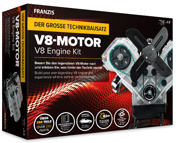 Franzis 8 Silindirli Motor Kiti