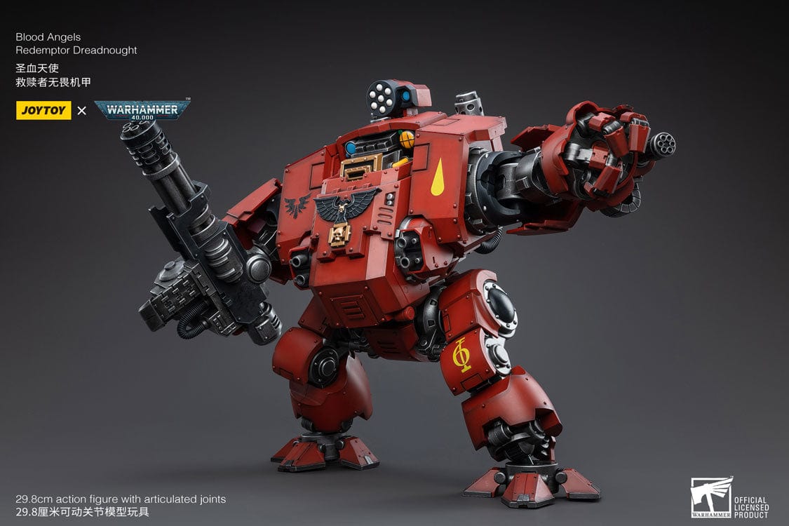 JoyToy Action Figure Warhammer 40K Blood Angels Redemptor Dreadnought Lorenzo Gabrata