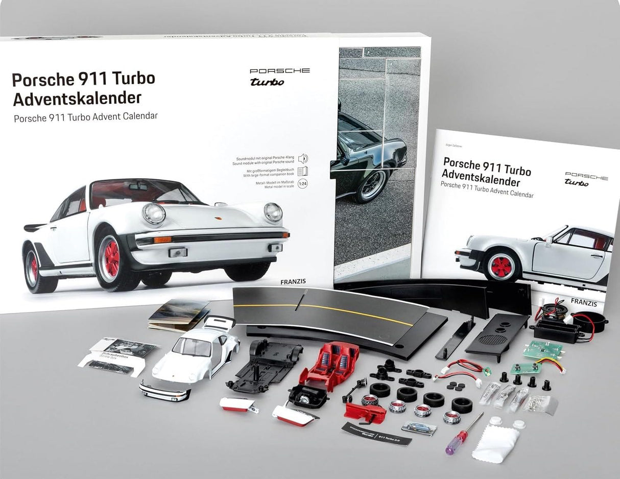 Franzis 1/24 Porsche 911 Turbo Advent Calendar