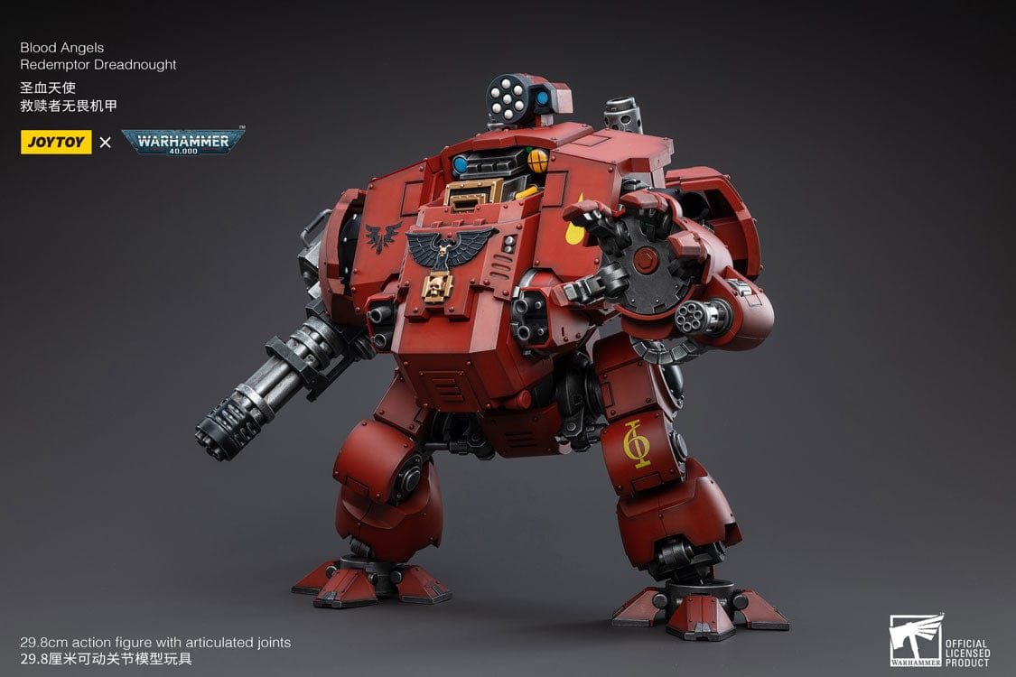 JoyToy Action Figure Warhammer 40K Blood Angels Redemptor Dreadnought Lorenzo Gabrata