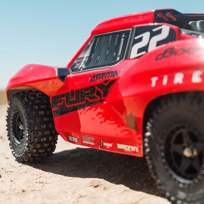 ARRMA RC 1/10 FURY 2WD RTR Short Course Truck