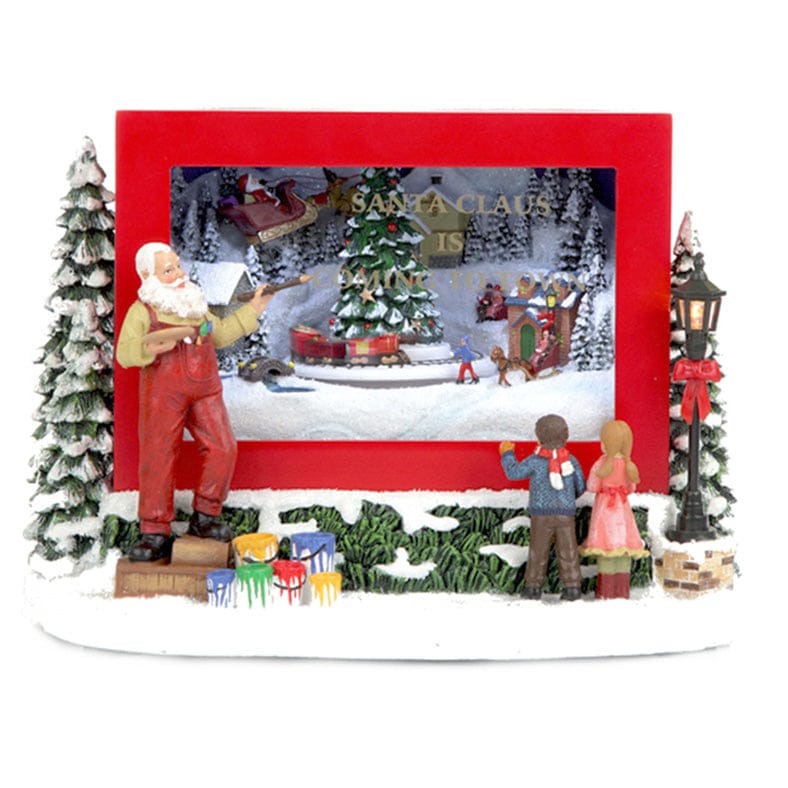 New Year Stories Santa's Snow Scene