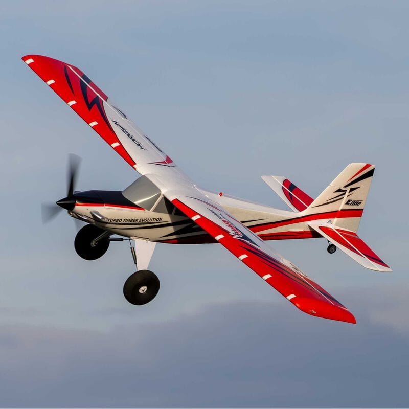 E-flite Turbo Timber Evolution 1.5m BNF Basic + Su İniş Takımı