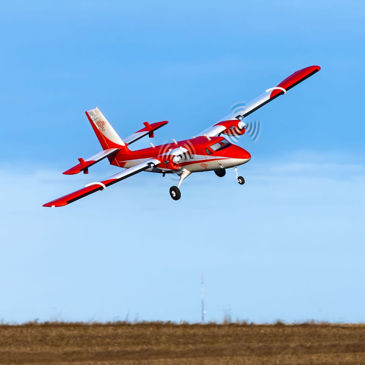 E-flite DHC-6 Twin Otter 1.4m BNF Basic - RC Çift Motorlu Uçak