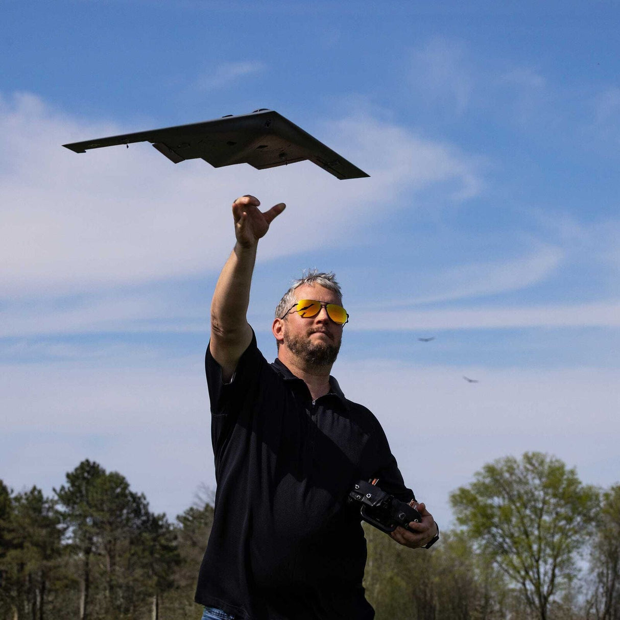 E-flite Micro B-2 Spirit of America Twin 30mm EDF BNF Basic