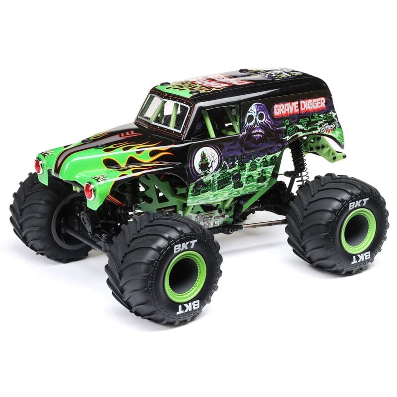LOSI 1/18 Mini LMT Grave Digger 2S 4X4 RTR