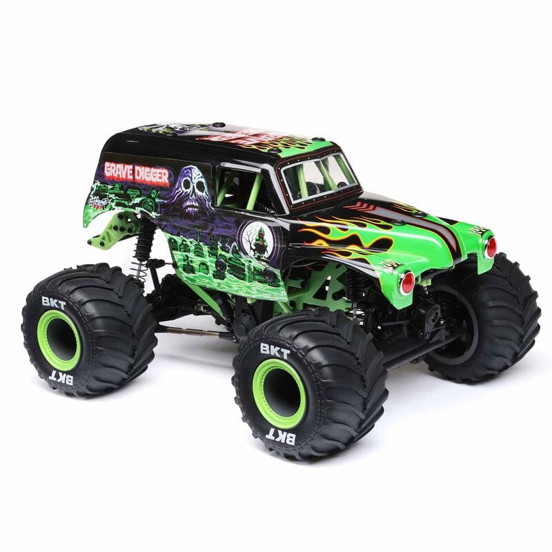 LOSI 1/18 Mini LMT Grave Digger 2S 4X4 RTR