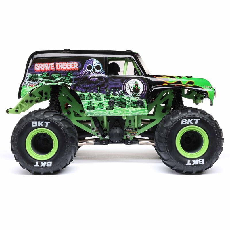 LOSI 1/18 Mini LMT Grave Digger 2S 4X4 RTR