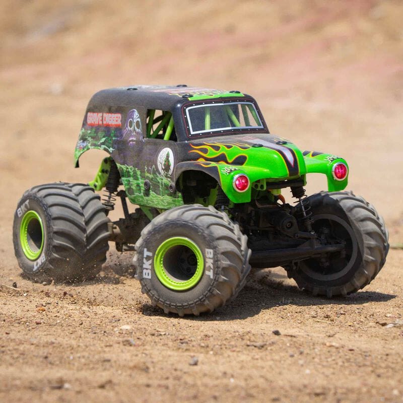 LOSI 1/18 Mini LMT Grave Digger 2S 4X4 RTR