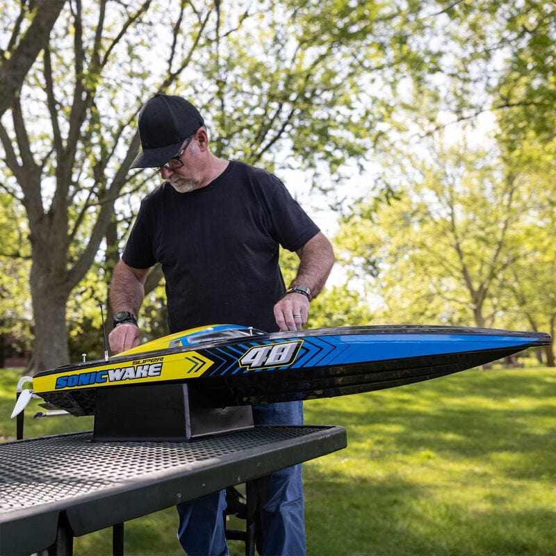 Pro Boat Super Sonicwake 48" 8S Self-Righting Brushless Deep-V RTR