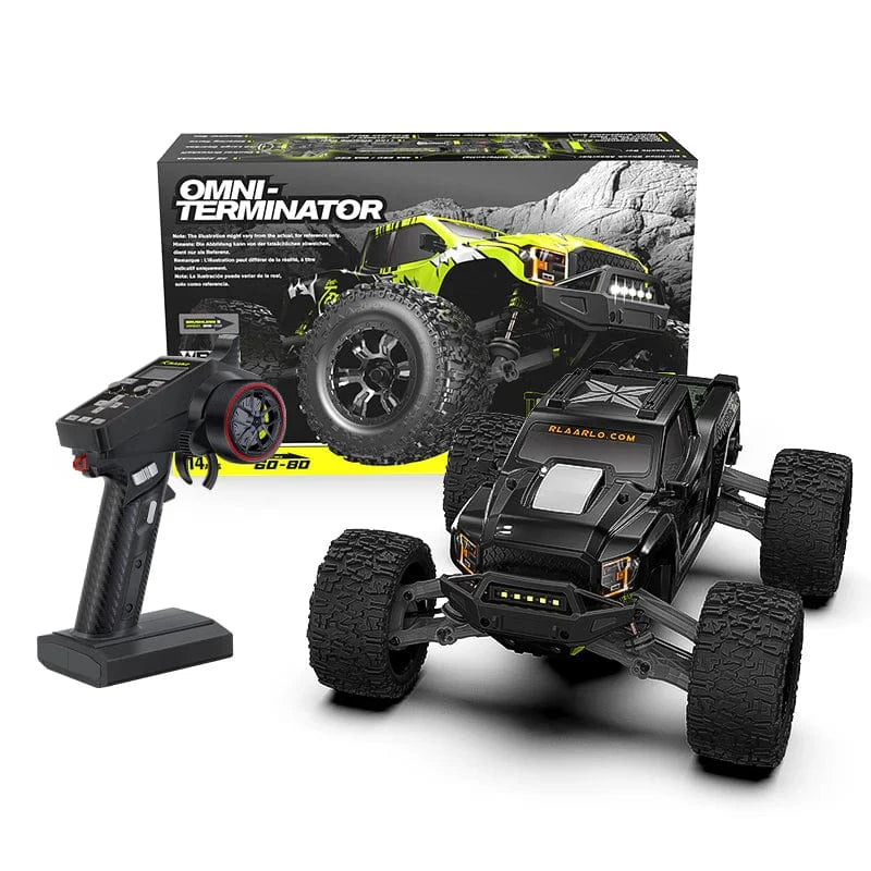 Rlaarlo Mini 1:10 Omni Terminator Brushless RTR - Carbon Fiber