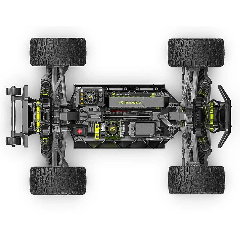 Rlaarlo Mini 1:10 Omni Terminator Brushless RTR - Carbon Fiber