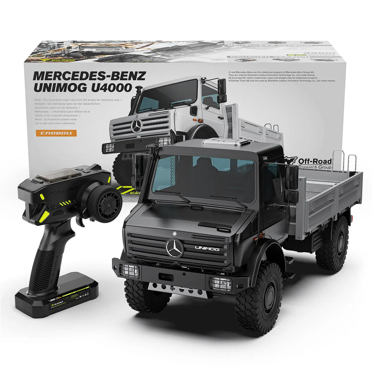 Rlaarlo 1/7 Mercedes-Benz Unimog U4000 Brushless