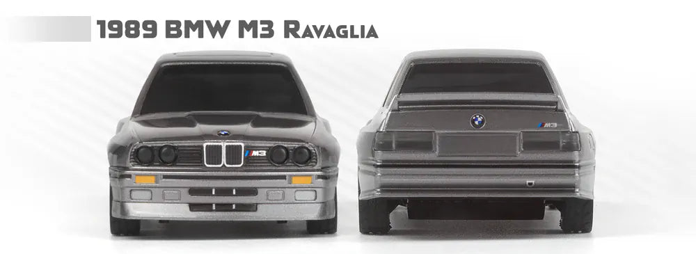 HPI nano-TTR BMW M3 Ravaglia 1/64 Nogaro Gümüş RTR - Uzaktan Kumandalı Mini Araba