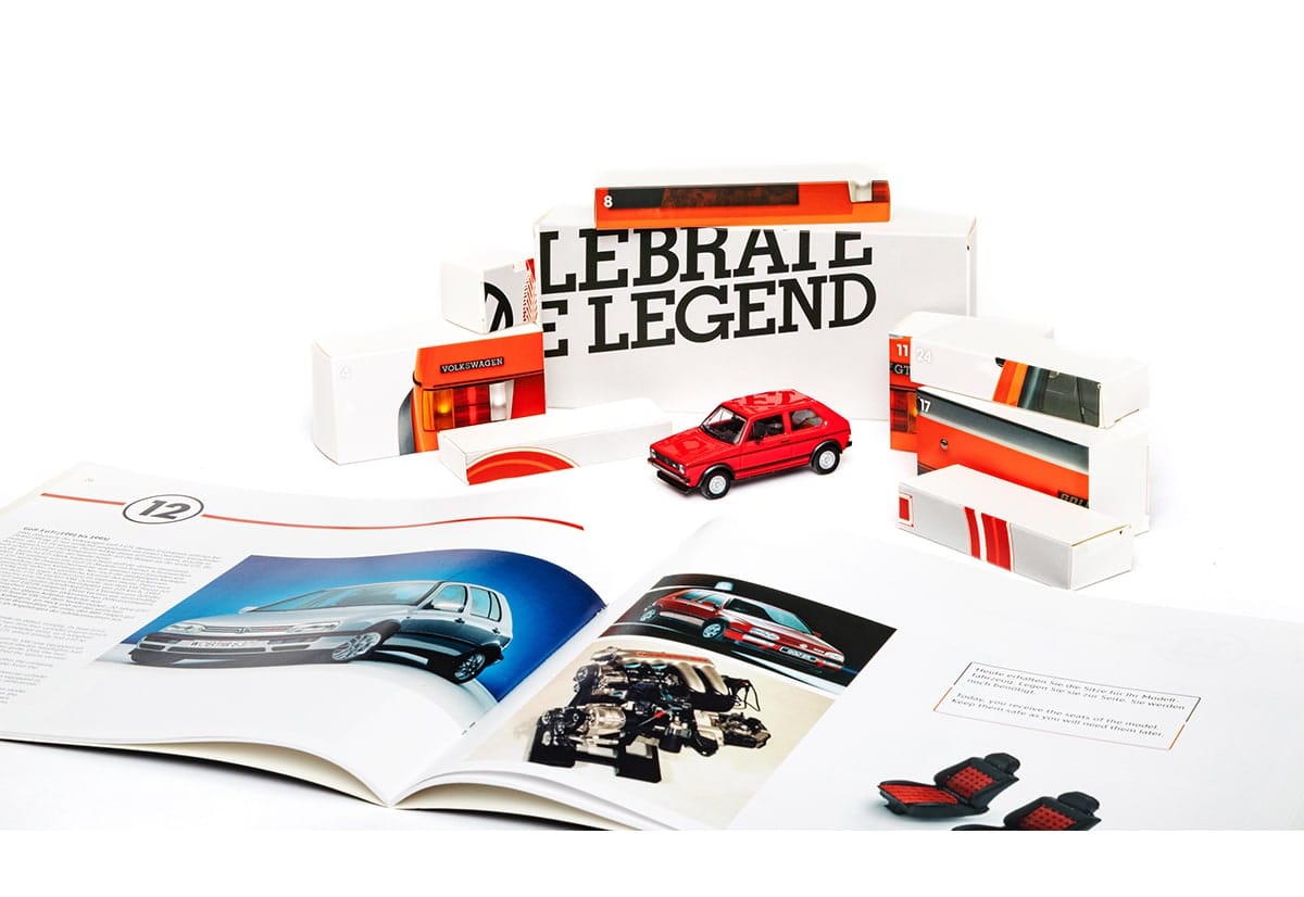 1/43 VW 1976 Golf GTI Adventskalender