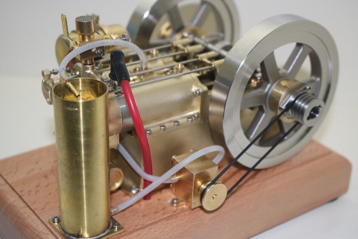 Microcosm Dikey Çift Silindirli Benzinli Motor H76