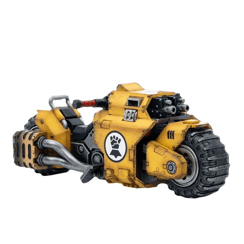 JoyToy Action Figure Warhammer 40K Imperial Fists Raider Pattern Combat Bike
