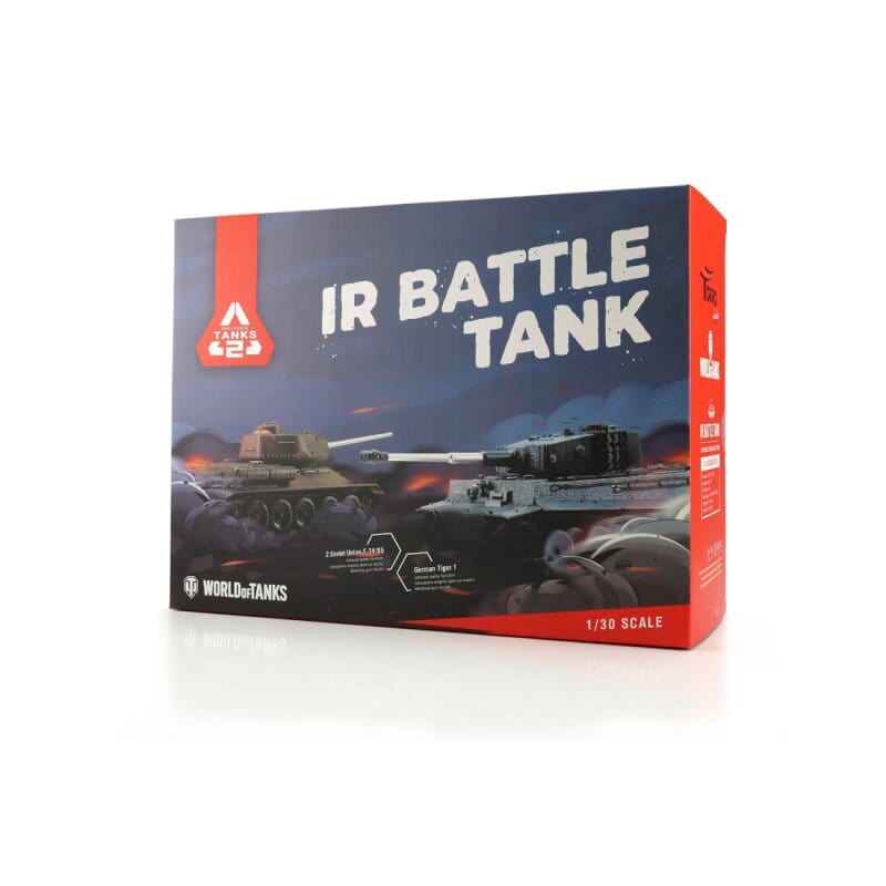 World of Tanks 1/30 RC Tiger I + T-34/85 IR RC Tank