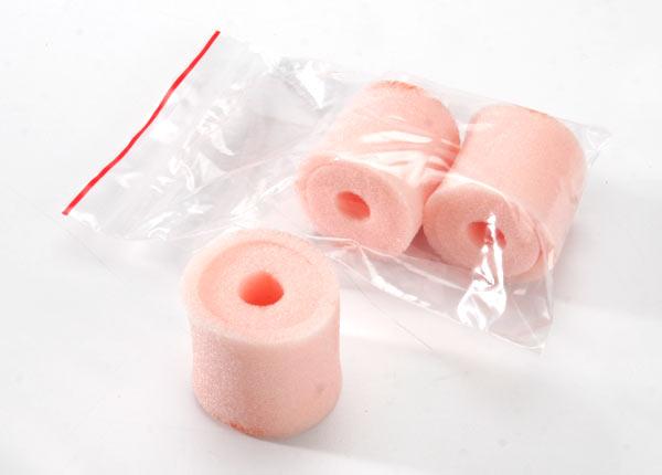 Air filter and pre-filter inserts, foam (high-volume) (3) (pre-oiled, assembled) (TRX 2.5, 2.5R, 3.3)