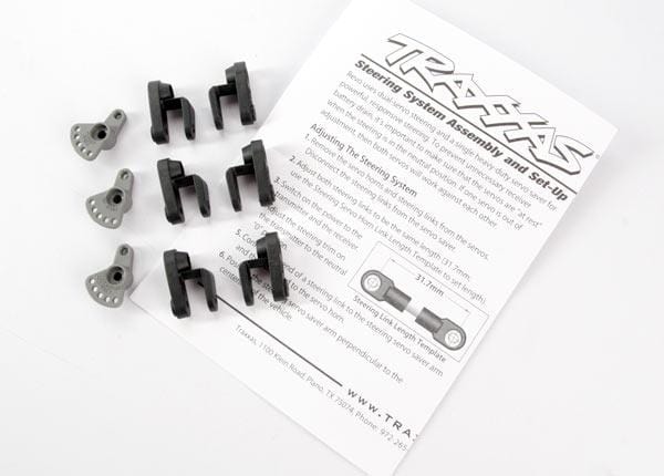Steering and Throttle Servo horns (for non-Traxxas servos (Hitec, JR, KO, Airtronics))