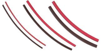 2.3mm Heat Shrink 2 x Red, 2 x Black, 150mm length