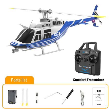 RC ERA C138 Bell206 Red - RC Helikopter