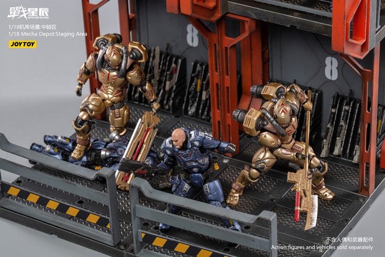 JoyToy Action Figure Battle for the Stars Depot Staging Area