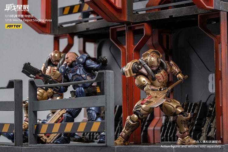JoyToy Action Figure Battle for the Stars Depot Staging Area