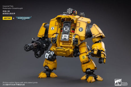 JoyToy Action Figure Warhammer 40K Imperial Fists Redemptor Dreadnought Lagos Gunthatoz
