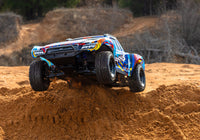 [Action] Traxxas Maxx Slash 6S - renkli kaporta arazide atlayış sırasında