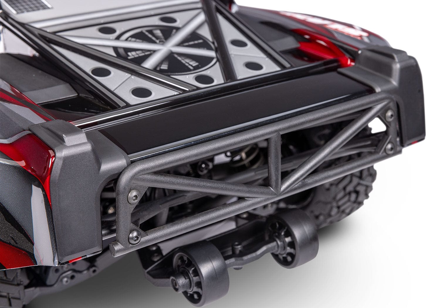 [Detay] Traxxas Maxx Slash 6S - arka tampon ve dış kafes yakın çekim