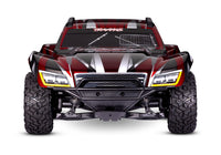 [Dış] Traxxas Maxx Slash 6S - kırmızı kaporta stüdyo tam ön görünüm