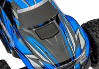 [Detay] Traxxas Mini Maxx - Klipssiz gövde destek sistemi ön kaput yakın çekim