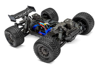 [Motor] Traxxas Mini XRT VXL-3s - kasasız şasi üçte iki açıdan elektronik ve amortisörler