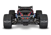 [Dış] Traxxas Mini XRT VXL-3s - kırmızı kasa önden tam araç stüdyo görünüm
