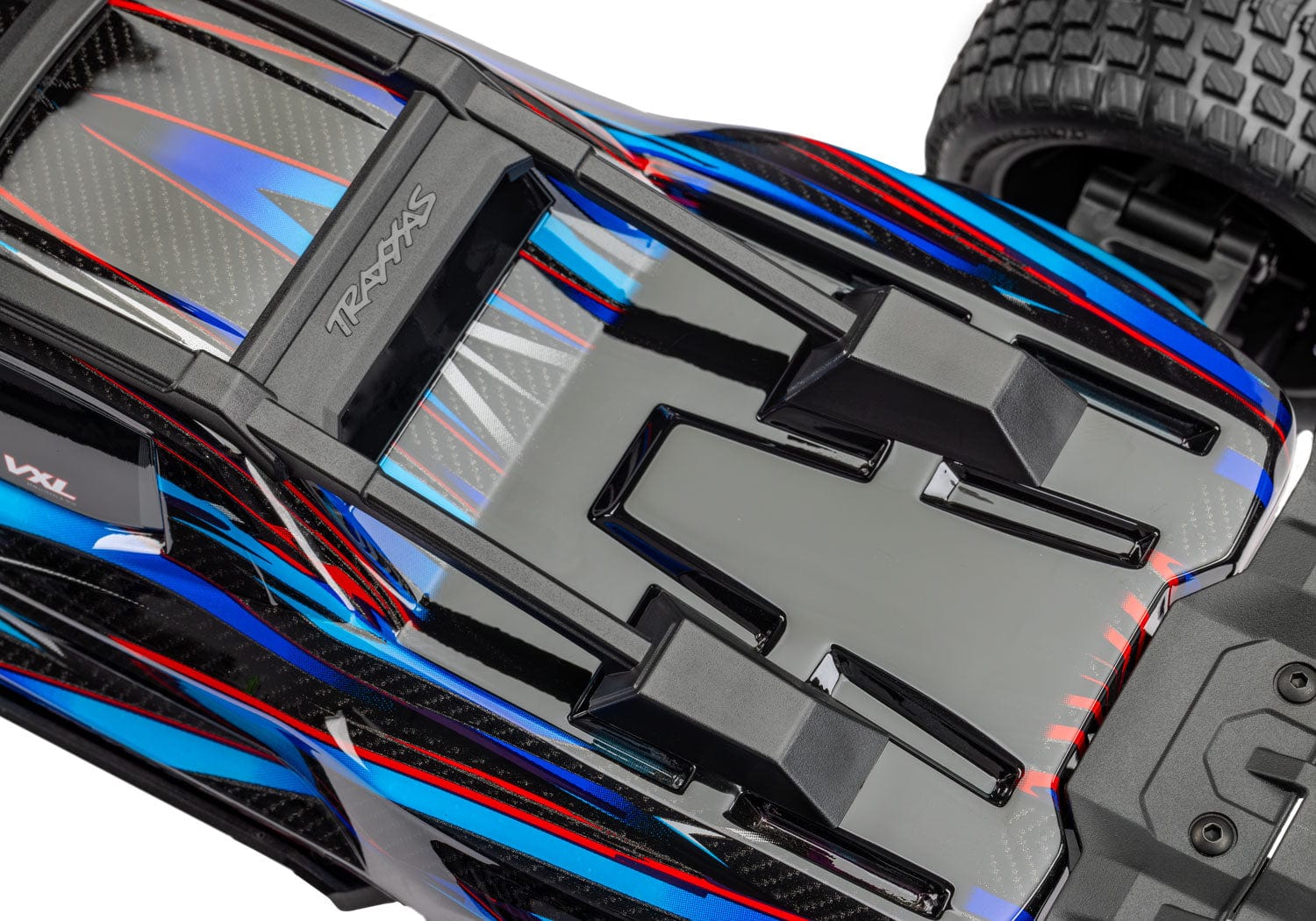 [Detay] Traxxas Mini XRT VXL-3s - arka kasa içi takviye yapısı detay
