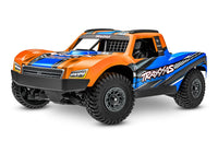 [Dış] Traxxas Mini Slash - turuncu kasa 3/4 ön sol stüdyo görünümü
