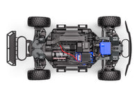 [Motor] Traxxas Mini Slash - şasi üstten görünümü, motor, ESC ve servo yerleşimi
