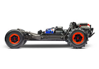[Motor] Traxxas Funco Sand Car - şasi yandan motor ve şanzıman görünümü