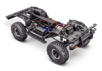 [Motor] Traxxas TRX-4 Pathfinder - şasi çapraz görünüm motor ESC batarya ve süspansiyon detayı