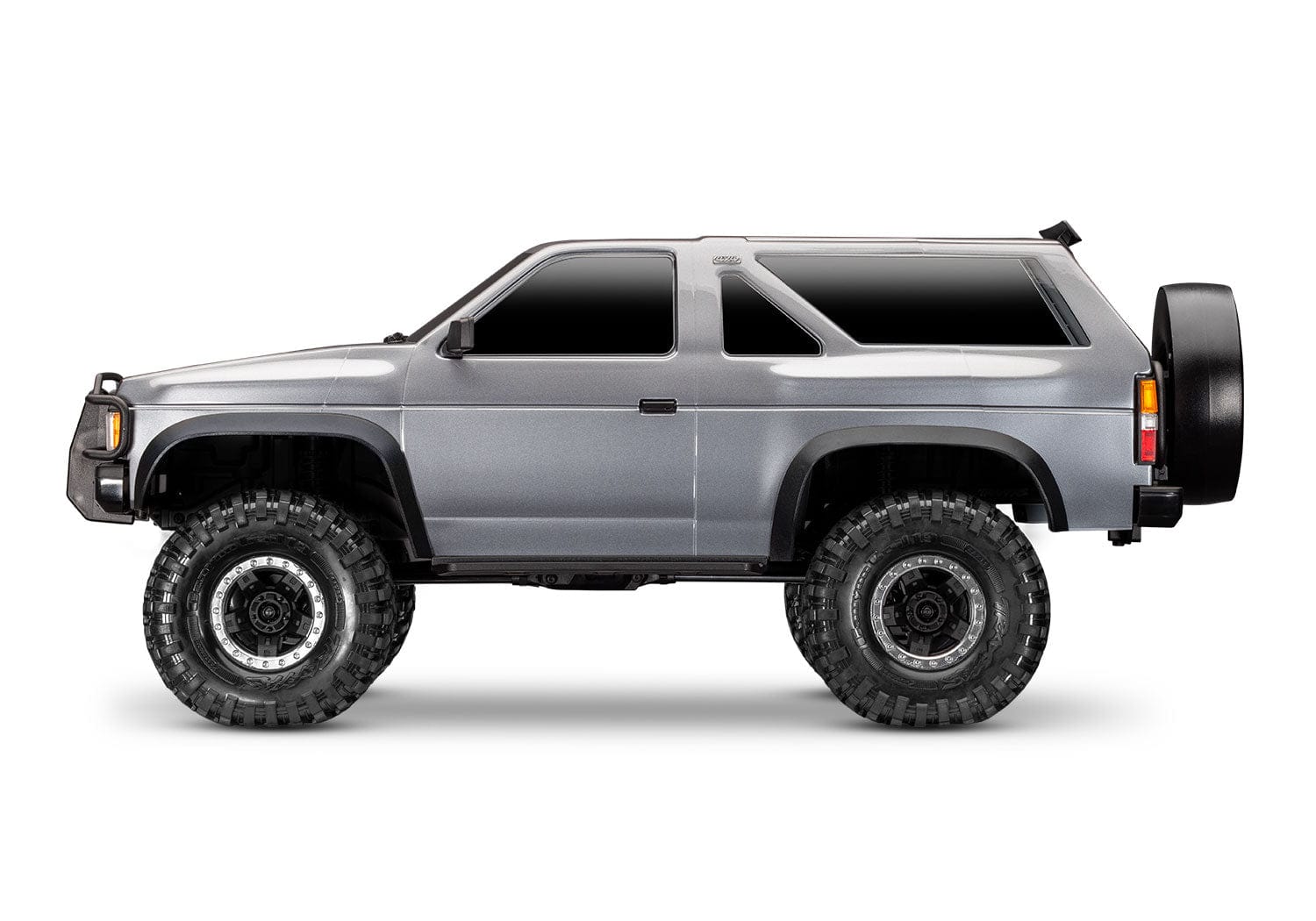 [Dış] Traxxas TRX-4 Pathfinder - gri araç stüdyo sürücü yanı profil görünüm