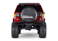 [Dış] Traxxas TRX-4 Pathfinder - kırmızı araç stüdyo arkadan görünüm
