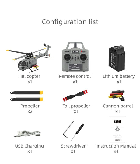 RC ERA C186S Brushless BO105 - RC Helikopter