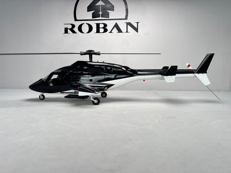 Roban 470 Airwolf RTF Scale RC Helikopter - sol yan profil