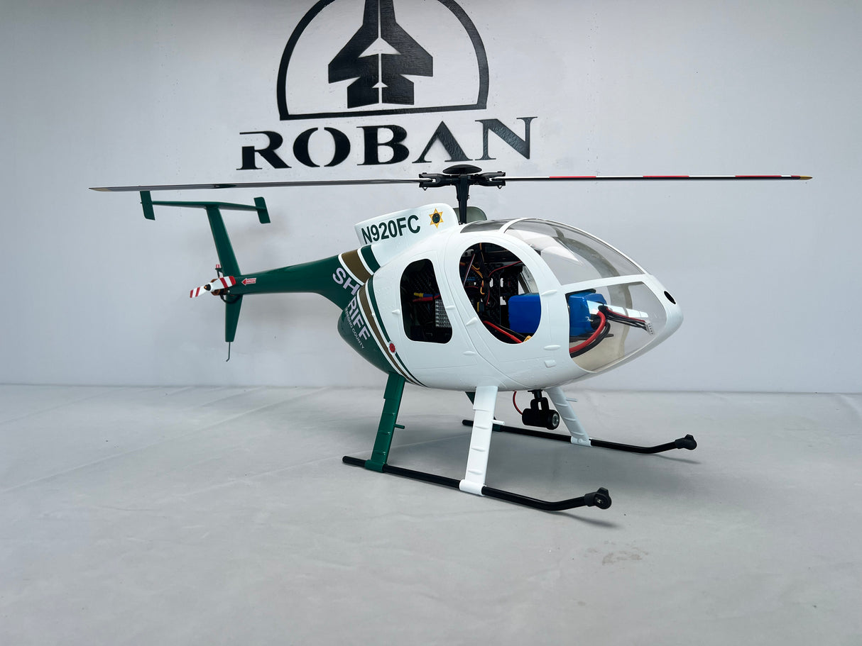 Roban 470 MD-500E RTF Scale RC Helikopter - görünüm 2